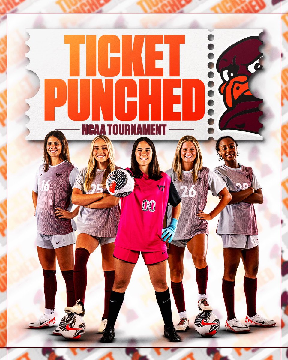 WE’RE IN‼️

The seventh-seeded Hokies will host Tennessee in the first round of the NCAA Tournament!

#Hokies⚽️
