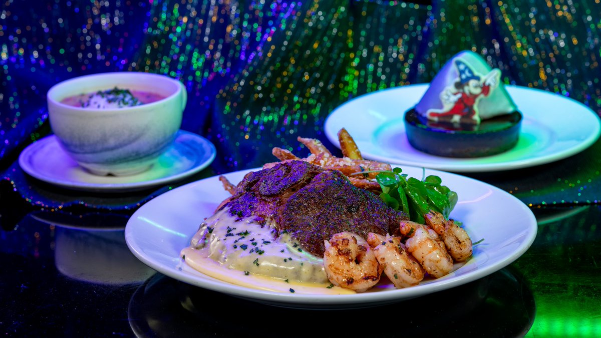 A new Fantasmic! dining package will be available at Café Orleans at Disneyland Park starting Jan. 10, 2025. The 3-course dining experience will be available for lunch and dinner.