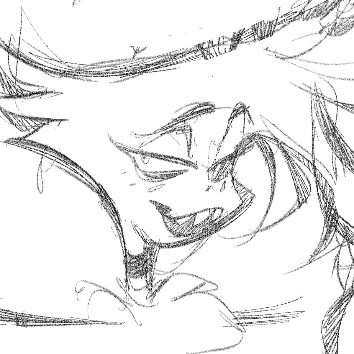 gasp3gasp's tweet photo. "old" doodle to let you know that Fizzarolli/Asmodeus won the patr3on ship poll #HazbinHotel https://t.co/qXbQCKEtWY