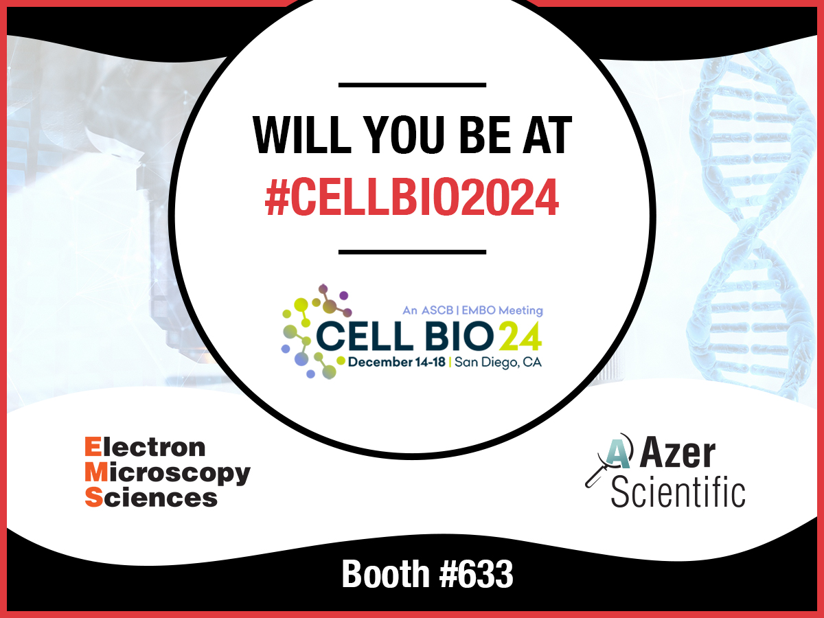 🔬 Going to #CellBio2024? Visit us at Booth #633, Dec 15–17! We will showcase the latest in cell culture, RNA/DNA sequencing &amp; more.

Let’s shape the future of science! 🧬

#EMShasit #Biotech #CellBiology #Innovation #EngagingIngenuity