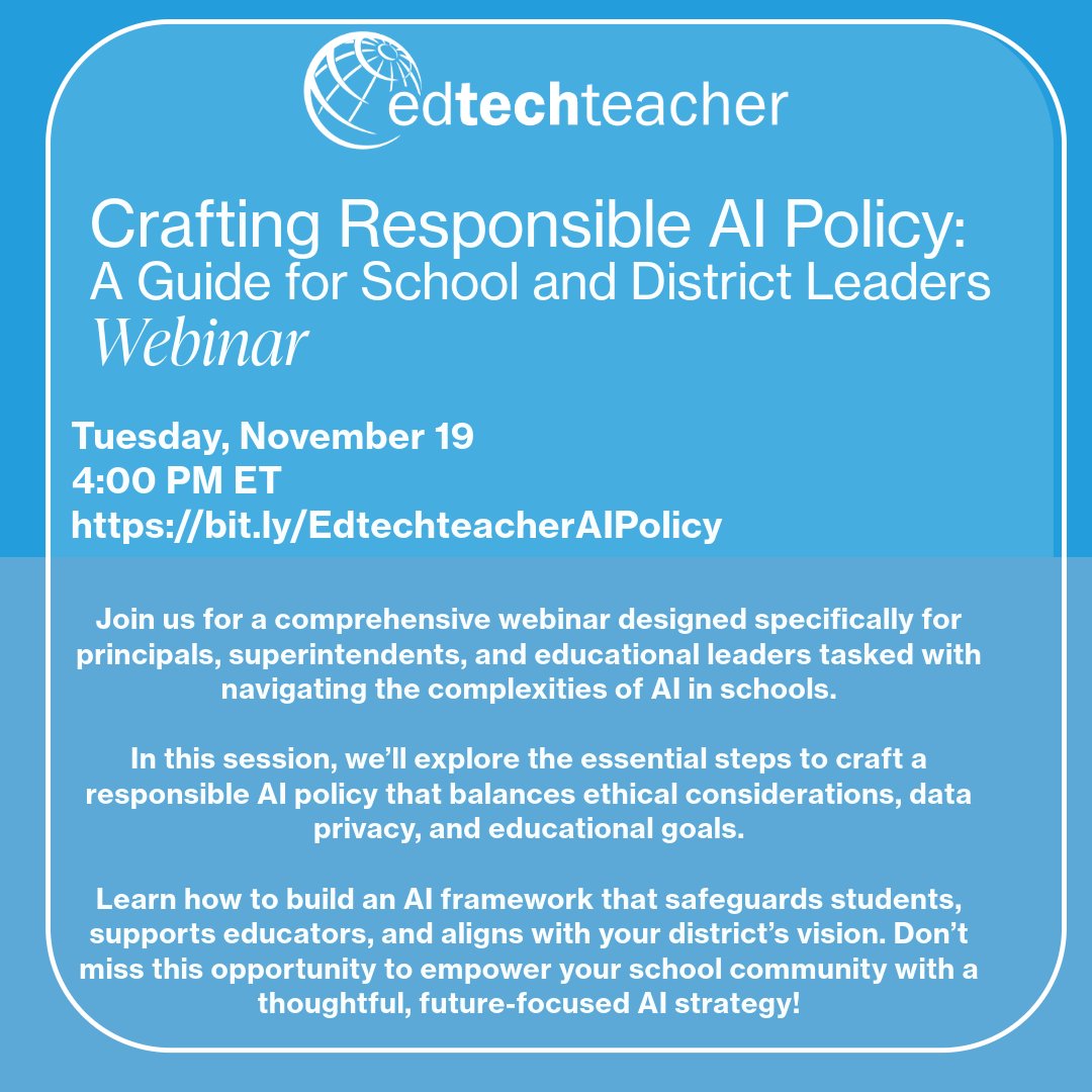 EdTechTeacher tweet media