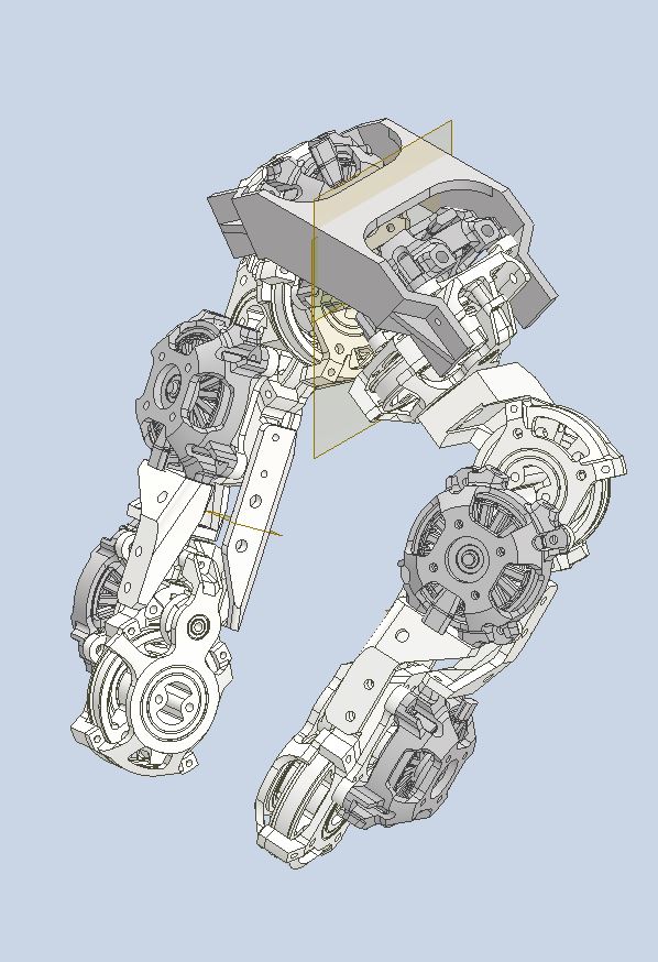 PSrobotics's tweet image. Day 11, hip &amp;amp; upper leg