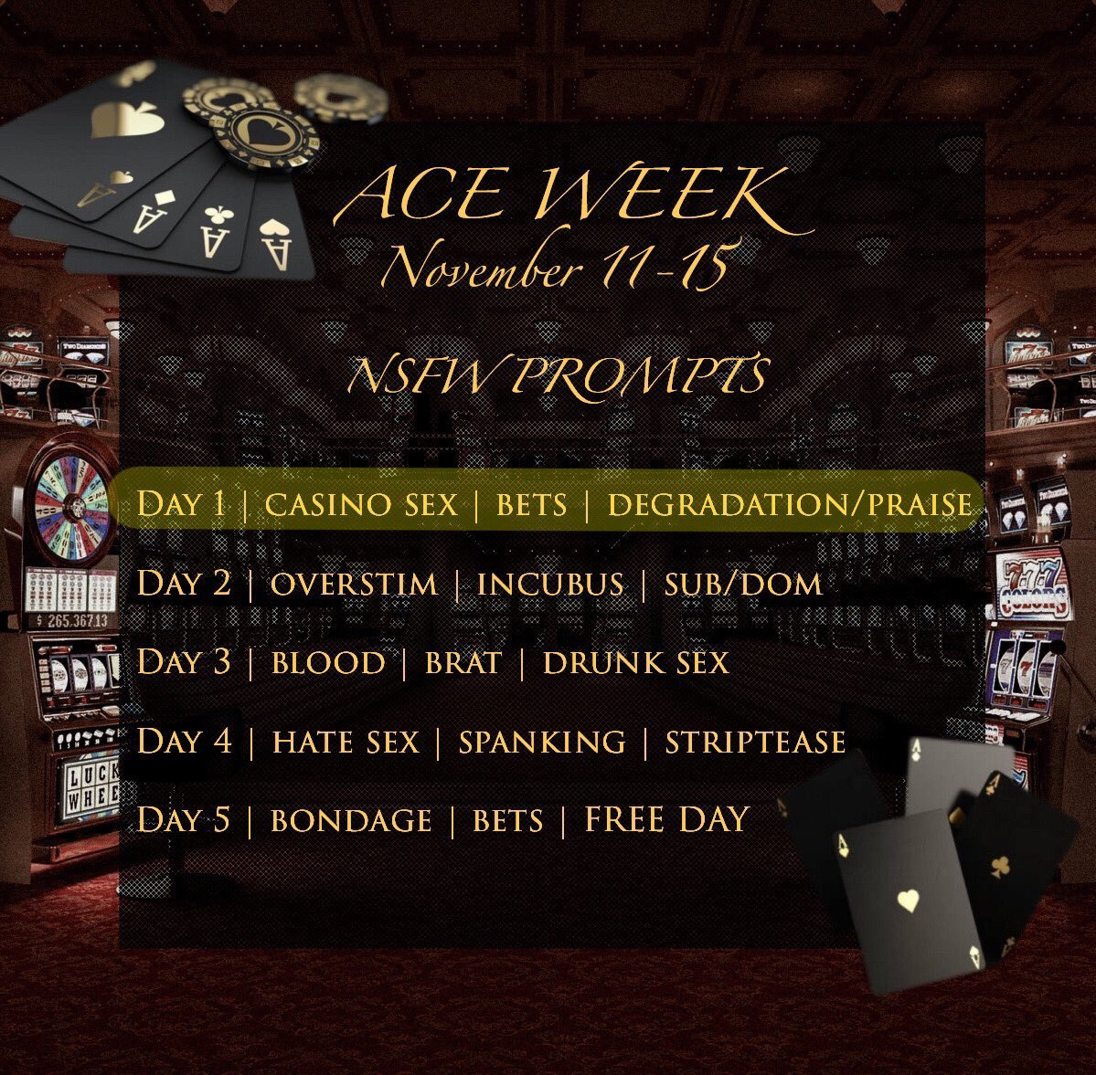 ♤《 ACE WEEK DAY ONE 》♤

#acebsd #ace #bsd #acebsdweek
