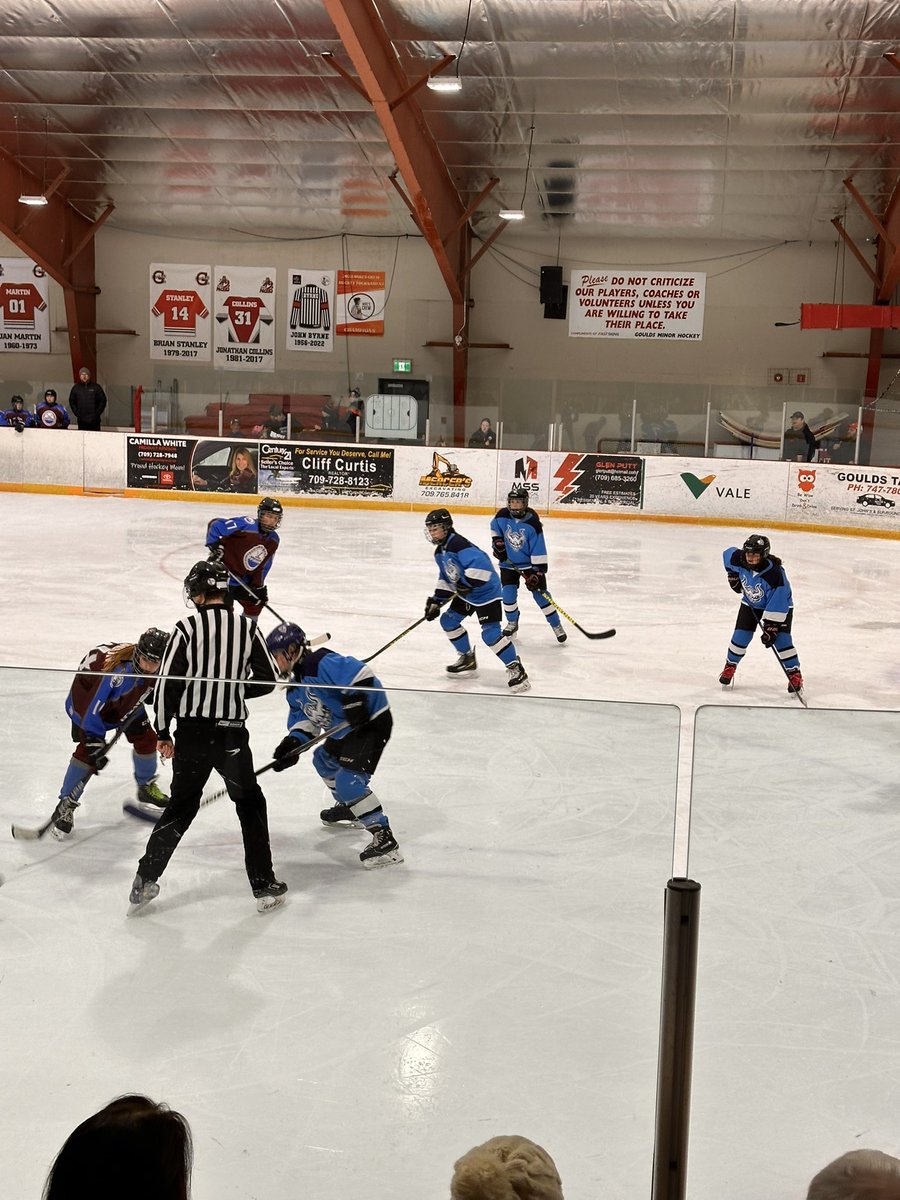 Gold medal game U15B Remembrance Day Female Face Off at Gould’s Arena - Paradise vs Breakers!!