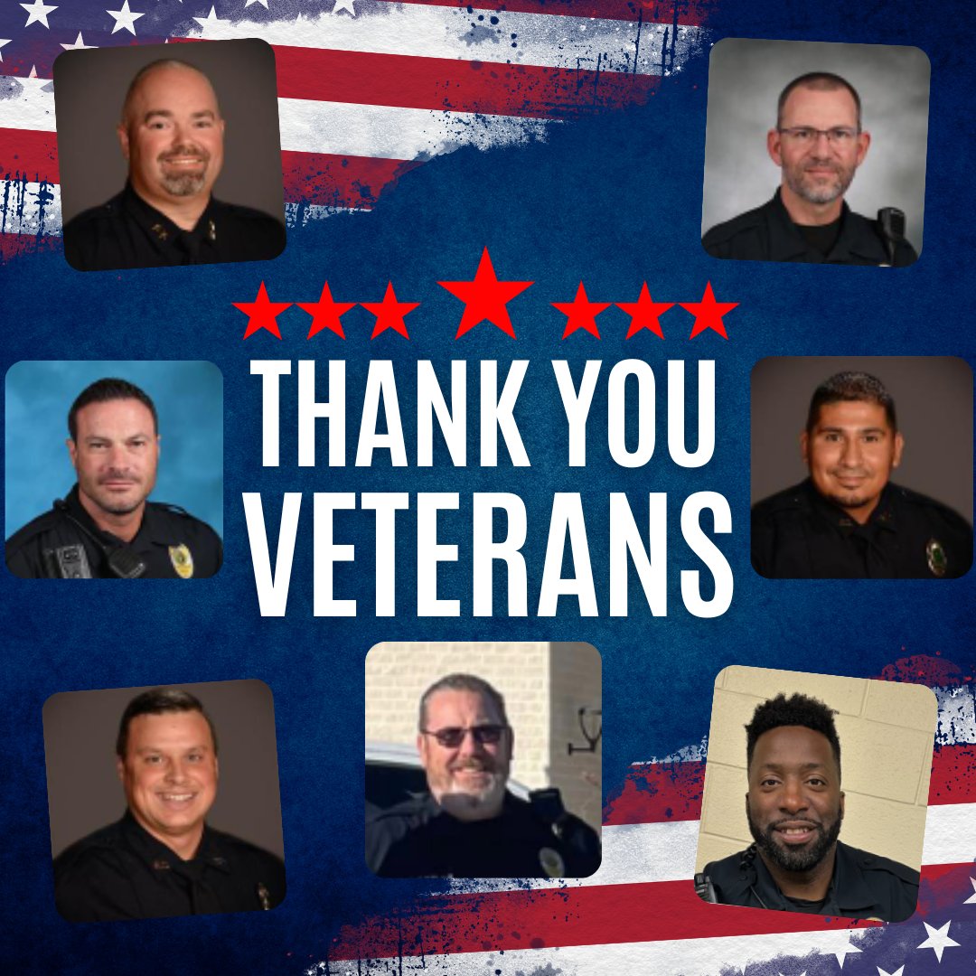 Thank you to all who serve and continue to serve! We honor Veterans across our nation and especially those within our own department. THANK YOU!