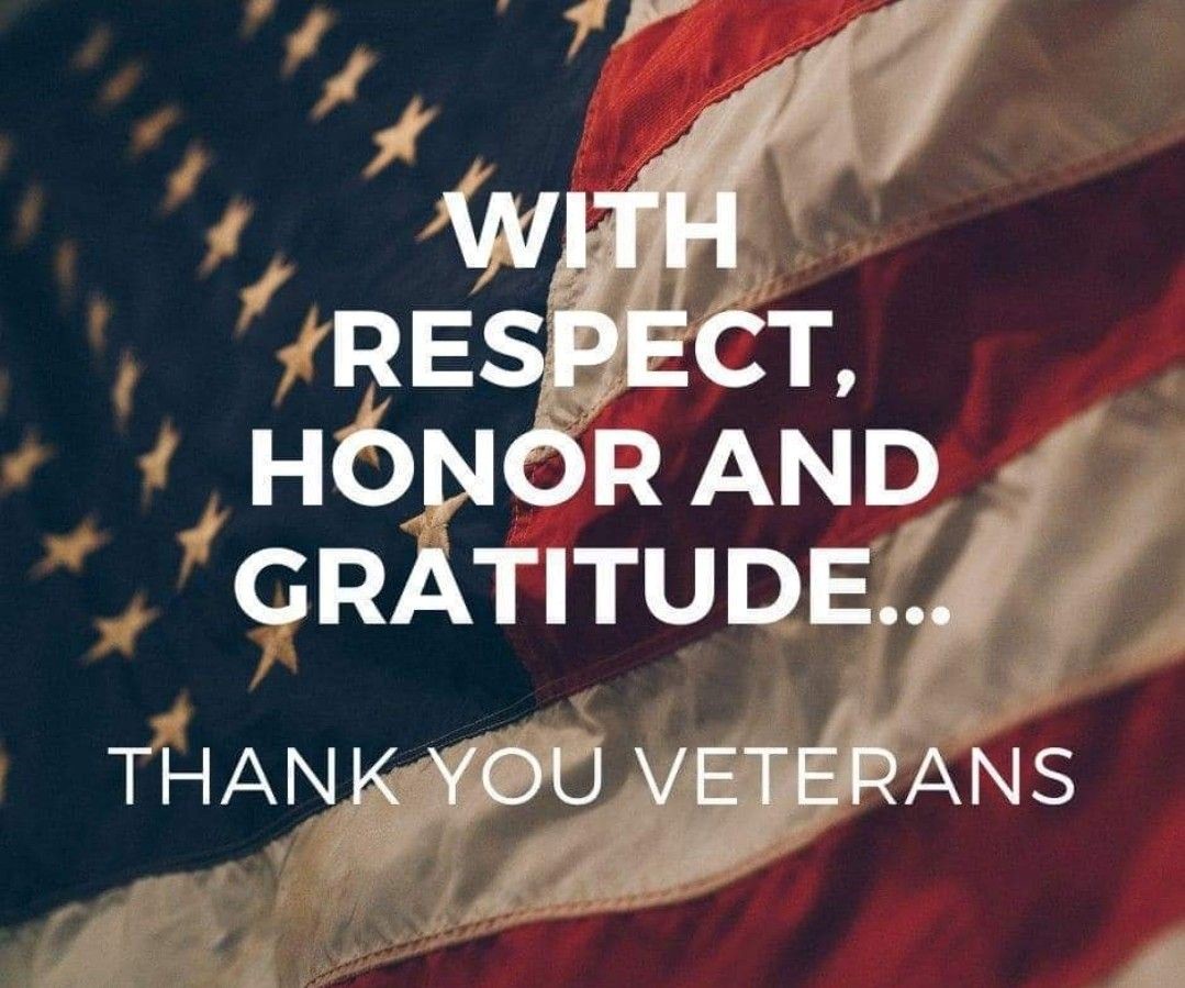 RedwoodRealtyA's tweet photo. Happy Veterans Day!
Thank you to all who served! https://t.co/cKpnjEEZzp
