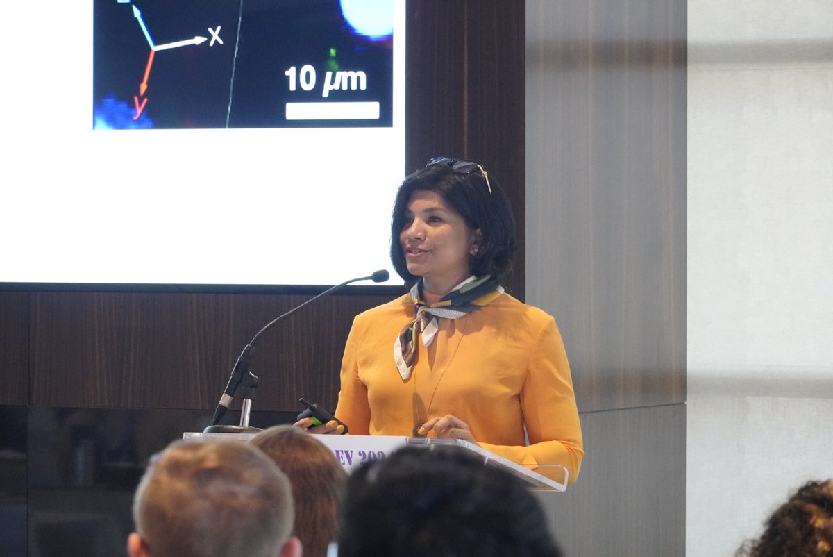 American Assocation of Extracellular Vesicles (@aaev_org) on Twitter photo Dr. Susmita Sahoo <a href="/SusmitaSahooPhD/">Susmita Sahoo</a> is introducing their exciting work about EV-based therapies and diagnosis in cardiac diseases! Dr. Susmita Sahoo <a href="/SusmitaSahooPhD/">Susmita Sahoo</a> is introducing their exciting work about EV-based therapies and diagnosis in cardiac diseases!