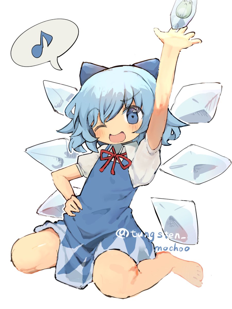 チルノ！skebありがとうございました！