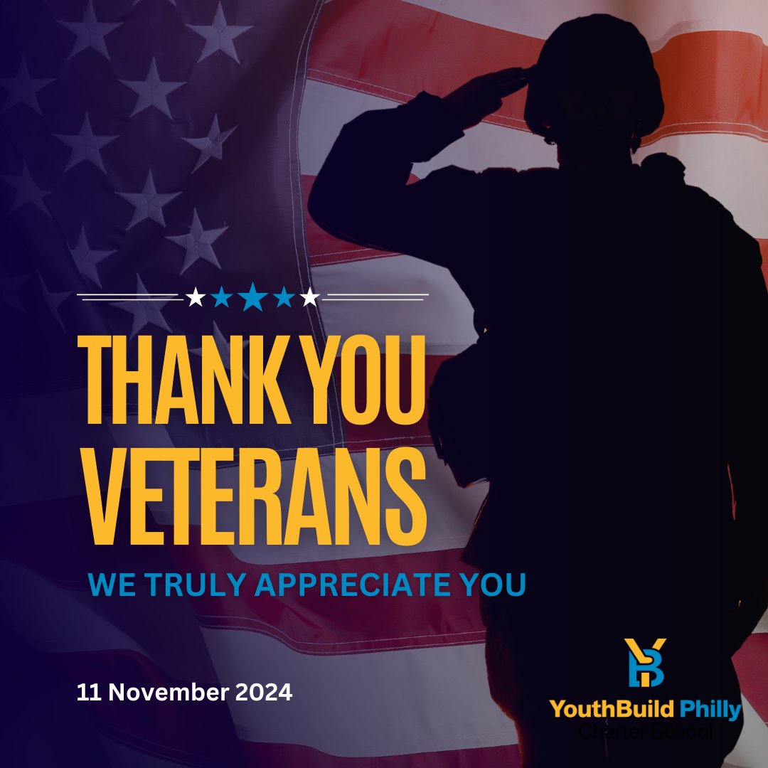 Today, YB proudly honors the brave men and women who have served our country. This Veterans Day, we salute your dedication and sacrifices. Thank you for your service! 💙💛 #VeteransDay #2024