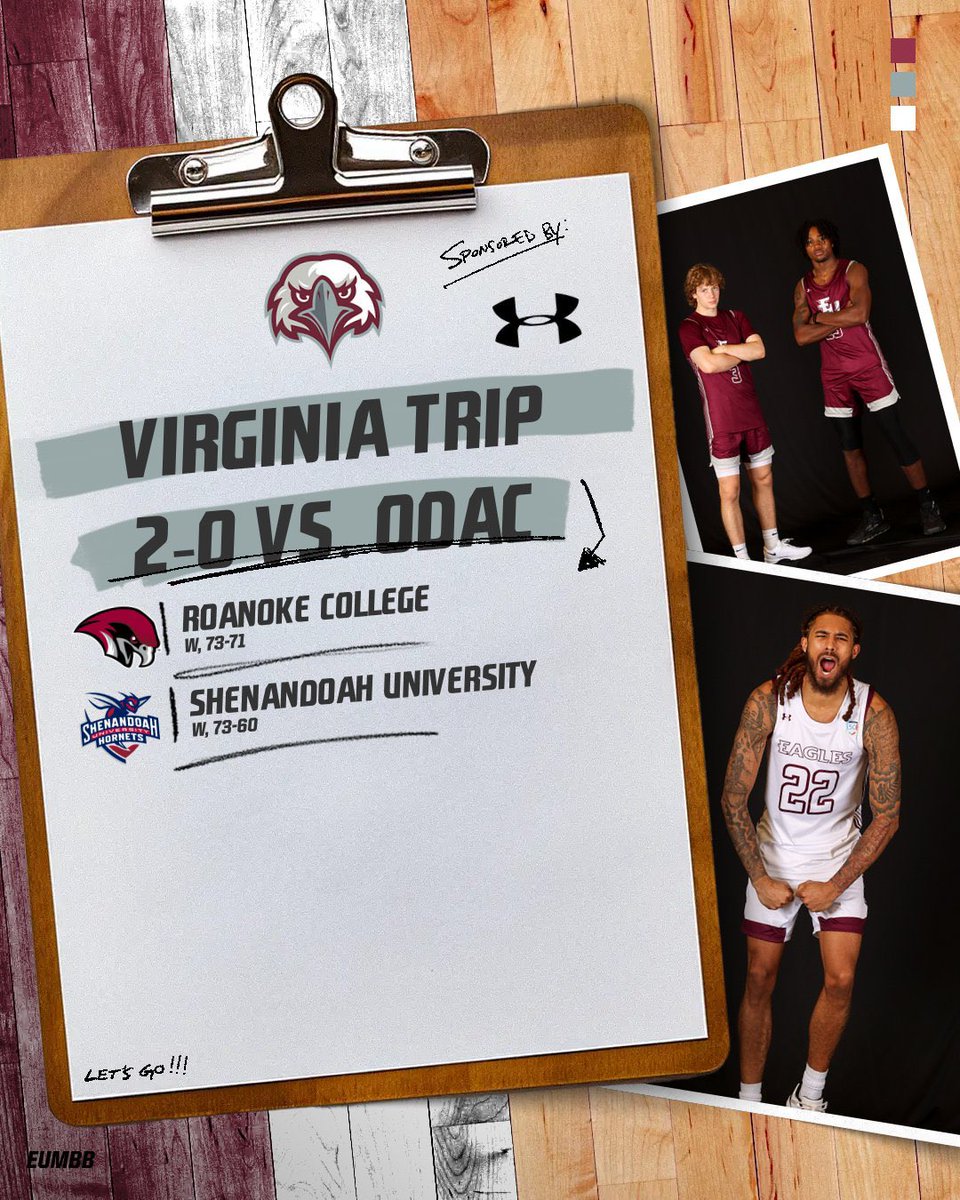 Excited to start the year off 2-0 against some great ODAC teams! Focus shifted to Wednesday! #OnToTheNextOne #FlyWithUs