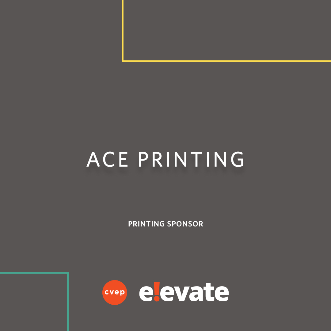 CVEPartnership's tweet image. Thank you to our Summit Printing Sponsor: Ace Printing.

#CVEPSummit