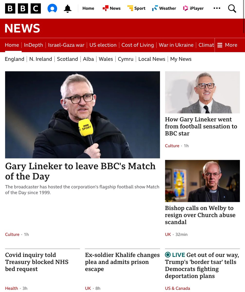DaveThroup's tweet image. With everything currently going on in the world how the hell can this be the top news story?

Pull yourselves together @BBCNews