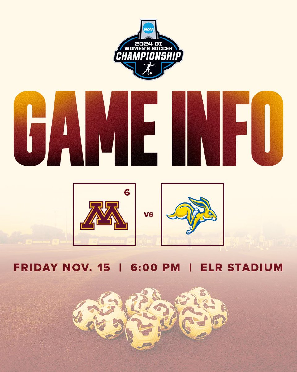 WE’RE IN!💃⚽️🕺

🗞️ z.umn.edu/9ymd
🎟️ z.umn.edu/9ymc

#SkiUMah | #Gophers〽️