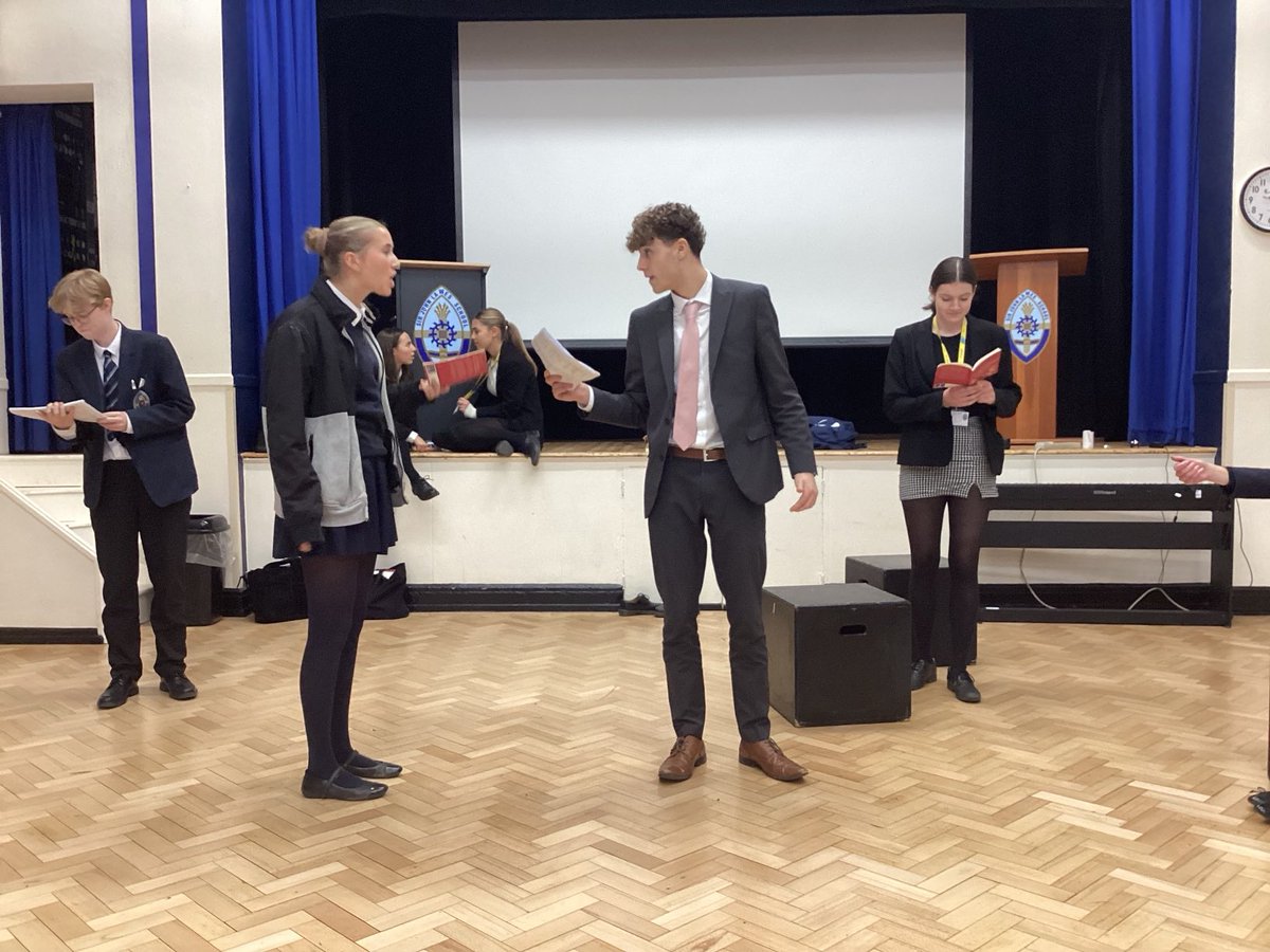 Our production of Curious incident is just two weeks away and rehearsals are intensifying- tickets will be available on parentpay this week. Performances on Tuesday 26,Weds 27 and Thursday 28th November #theatreinschools