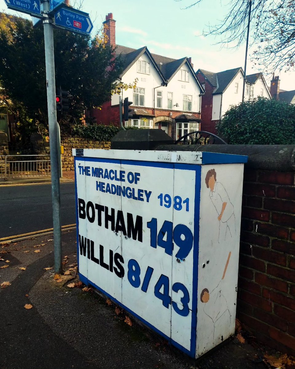We stayed in the hotel at the Yorkshire Cricket Ground, Headingley, last night. It really, *cough*, bowled us over 🏏