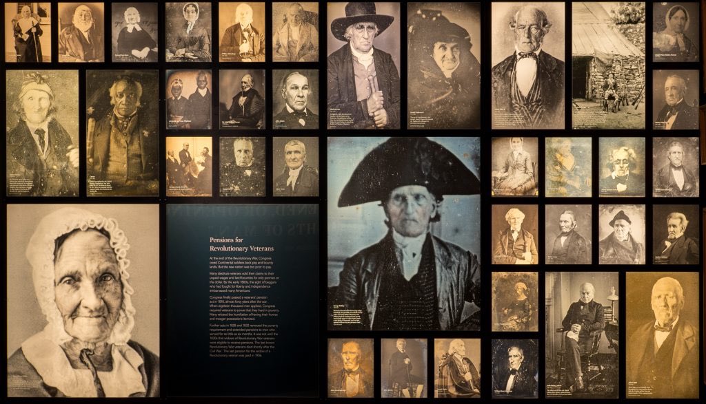 The last known Revolutionary War veterans died shortly after the Civil War, still many had their photograph taken. Come face-to-face with this generation with the Museum's Revolutionary Generation wall this #VeteransDay.

📸: bit.ly/3jOIyh4