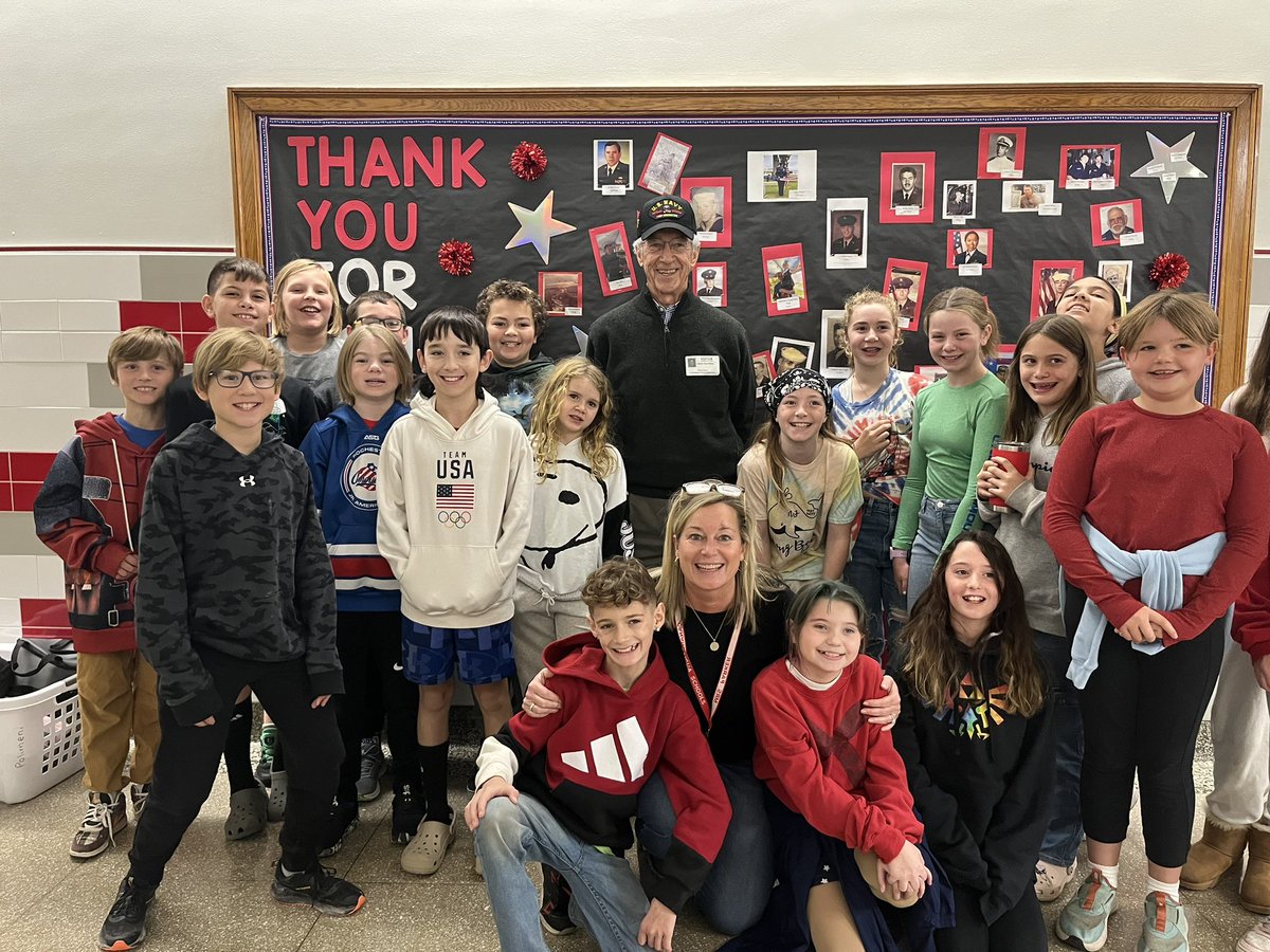 Kacky3K's tweet photo. Home of the free because of the brave . Annual visit from my dad, James F Hotchkiss, United States Navy . Veterans Day 2024 #Canandaiguaproud @CanandaiguaCSD @CdgaPES https://t.co/ioUvrcVaZ6