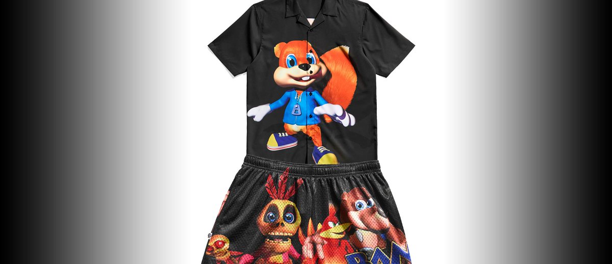 You can have Conker use your torso as his throne or have Banjo, Kazooie, and Mumbo explore your bottom as two licensed garments from Chalk Line Apparel are discounted to half price!

dkvine.com/?p=news_body&p…