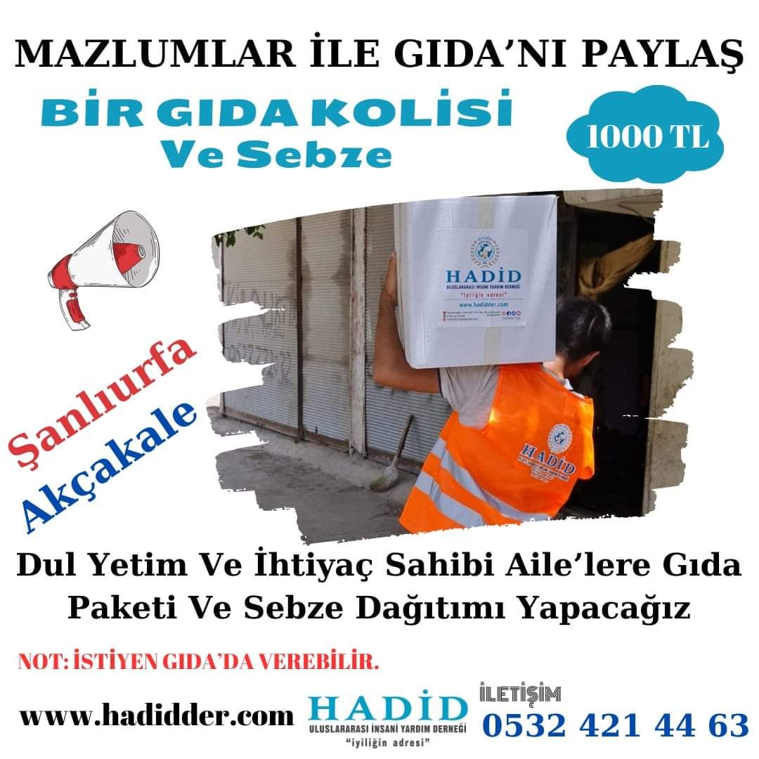 hadidder's tweet photo. #Yetim #dul ve #ihtiyaç sahipleri için #gıda ve #sebze paketi desteği
iletişim:05324214463 #iyilikbiriktir
#HADİD #ULUSLARARASI #İNSANİ #YARDIM #DERNEĞİ #iyilikyap #iyilik https://t.co/0hSWCbas8f