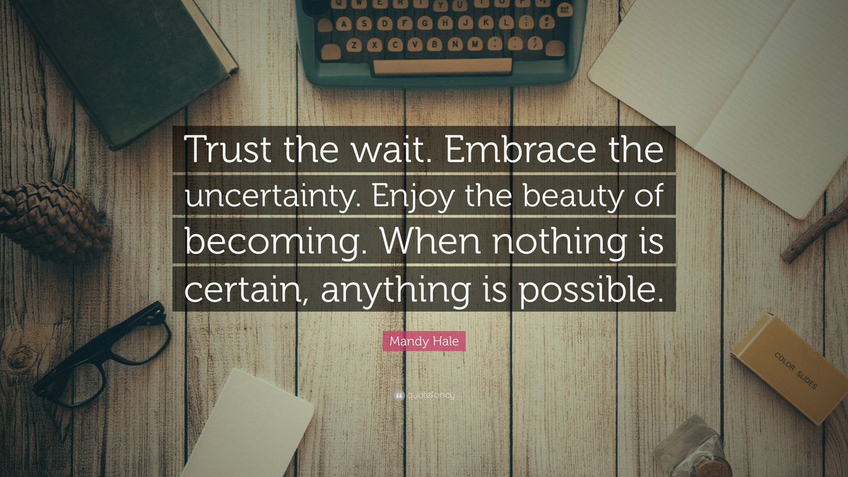 YaviMadurai's tweet image. Tbh, I didn't think there was any room left for 'becoming' at this point in my life.

Uncertainty made me lose trust in 'the wait', but pushing my own limits in 'becoming' has taught me that in uncertainty, there is also room for possibility!

#MeMonday
#MondayFunday
#MoreMondays