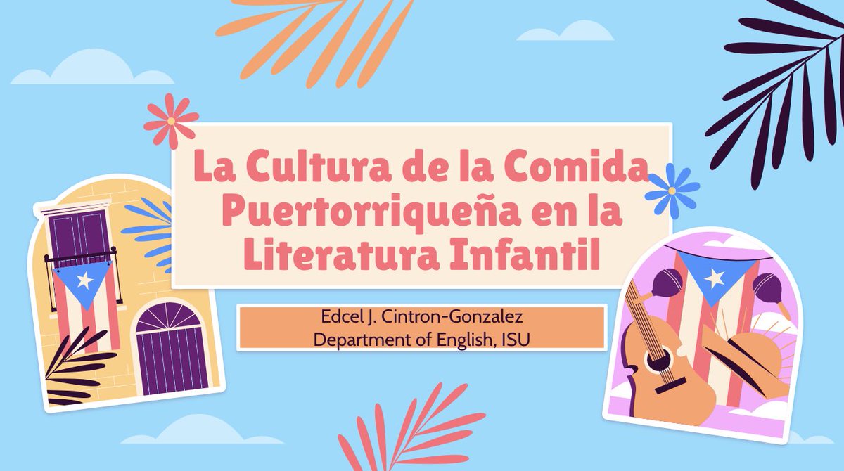 Any Spanish speakers in our community? Our very own Edcel J Cintron Gonzalez is offering a talk tomorrow as part of the amazing events hosted by The Spanish Club at ISU.