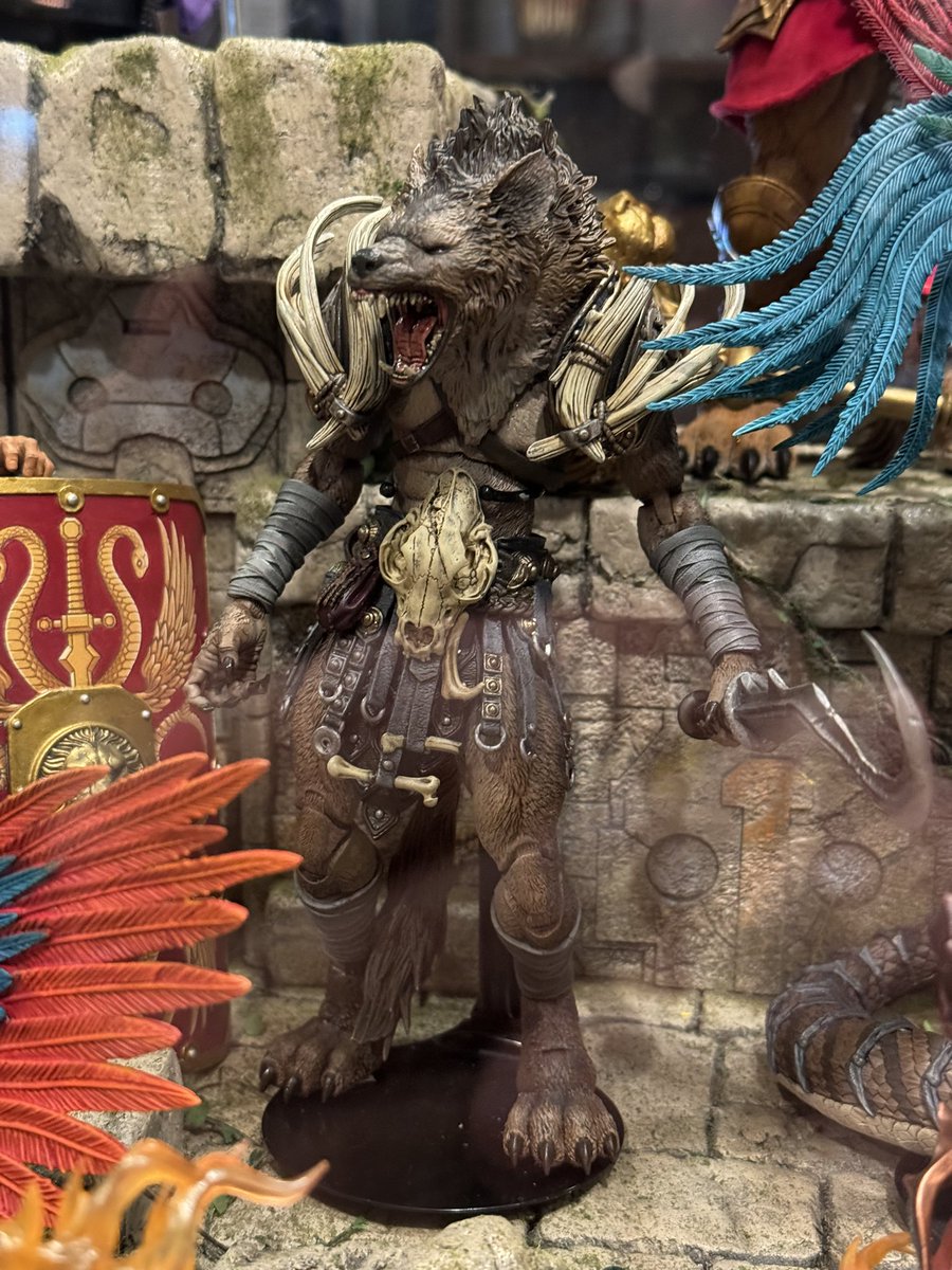 crasis's tweet photo. Reign of the Beasts is an impressively unique and vibrant #MythicLegions wave. Some unexpected engineering and design choices here. https://t.co/GK1tt4sryC