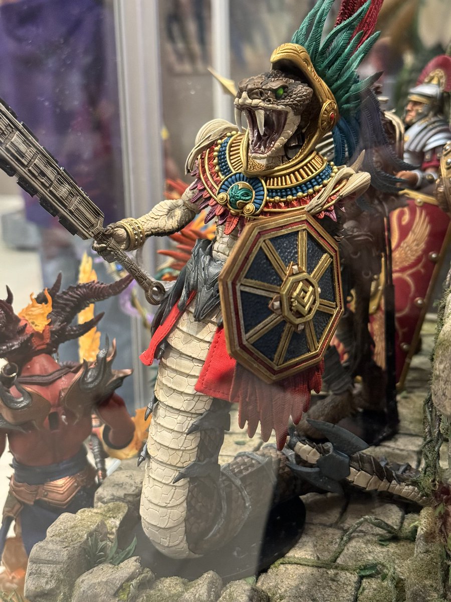 crasis's tweet photo. Reign of the Beasts is an impressively unique and vibrant #MythicLegions wave. Some unexpected engineering and design choices here. https://t.co/GK1tt4sryC
