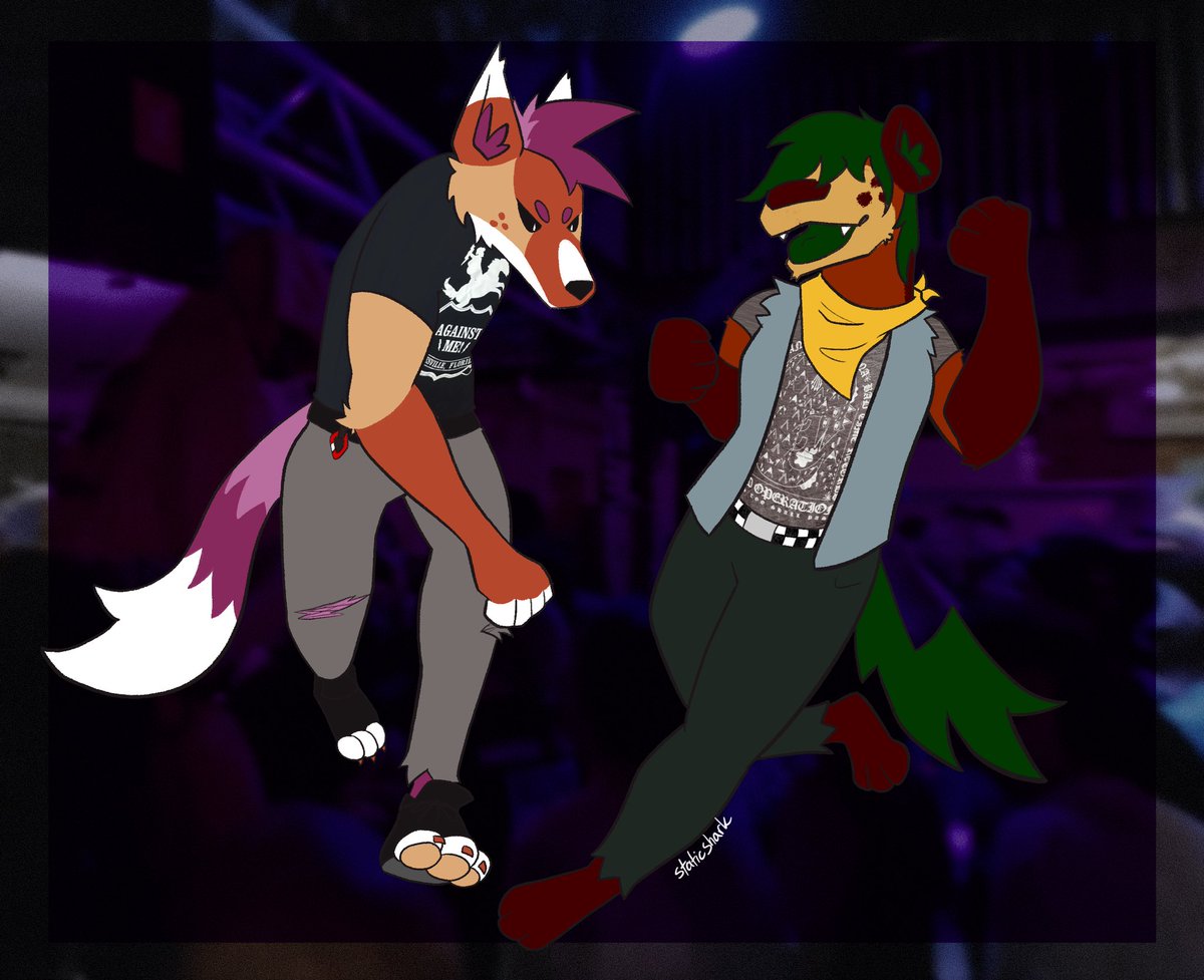 staticshark_'s tweet photo. at da ska show together https://t.co/WuYnUKAJxg