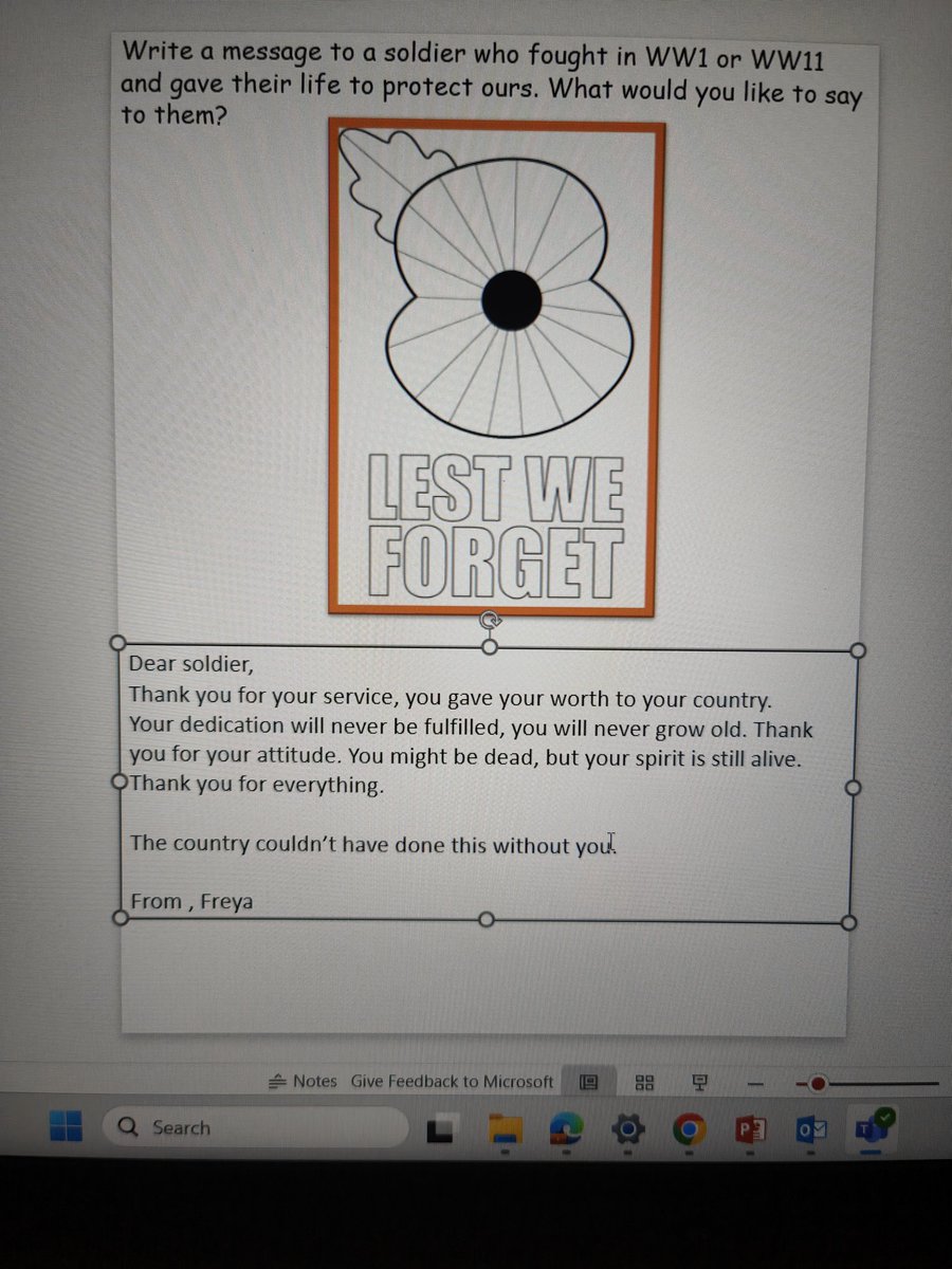 MWmsenglish's tweet photo. 7 Ebbw have taken the time to write messages to the soldiers who fought for us ♥️💜 https://t.co/NTypSbT3VK
