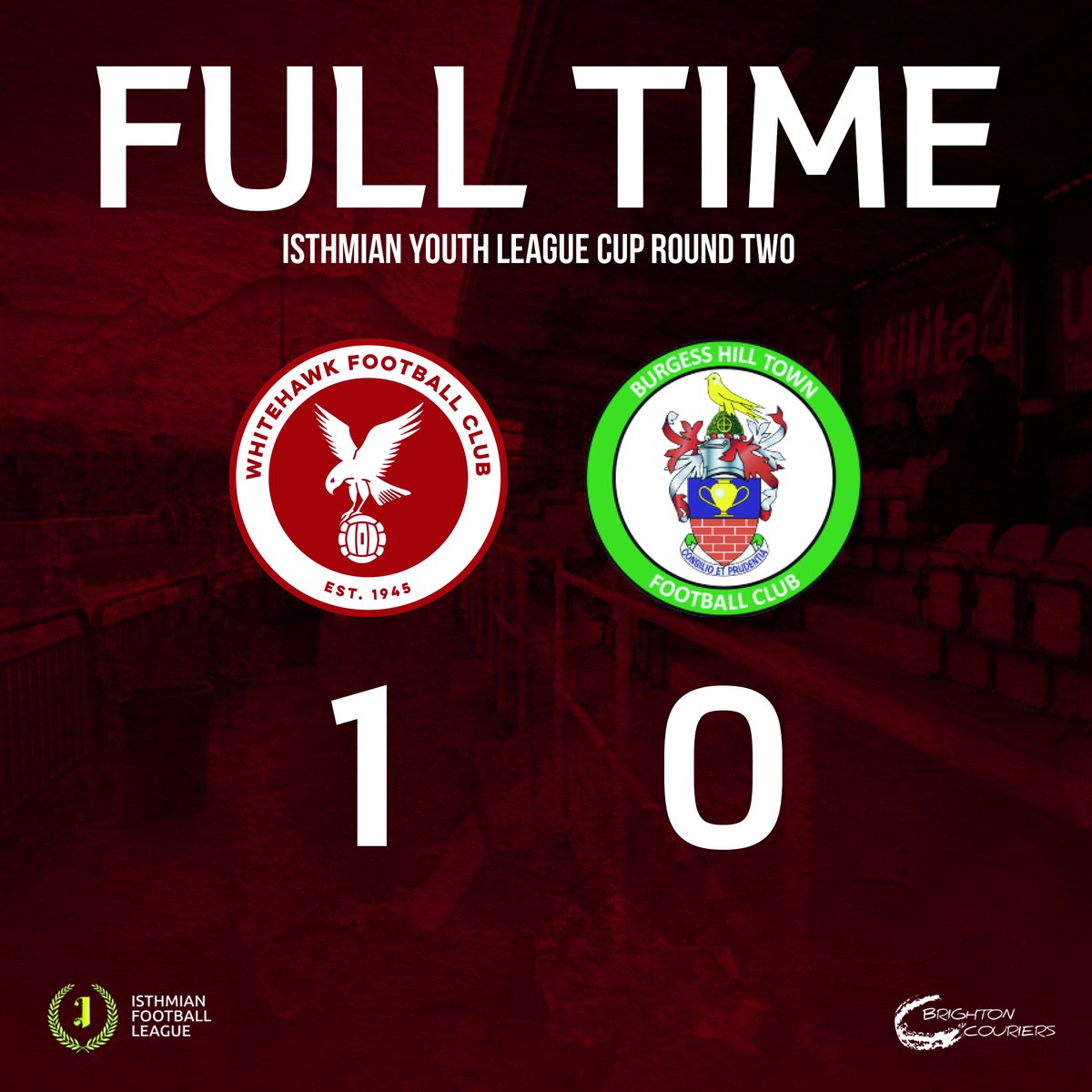 FT | <a href="/HawksFCYouth/">Whitehawk FC Youth</a> grind out a 1-0 win over Burgess Hill Town to progress in the Isthmian Youth League Cup!

Callum Erskine with the only goal of the game for Dale Hurley's side

#COYH 🕊️