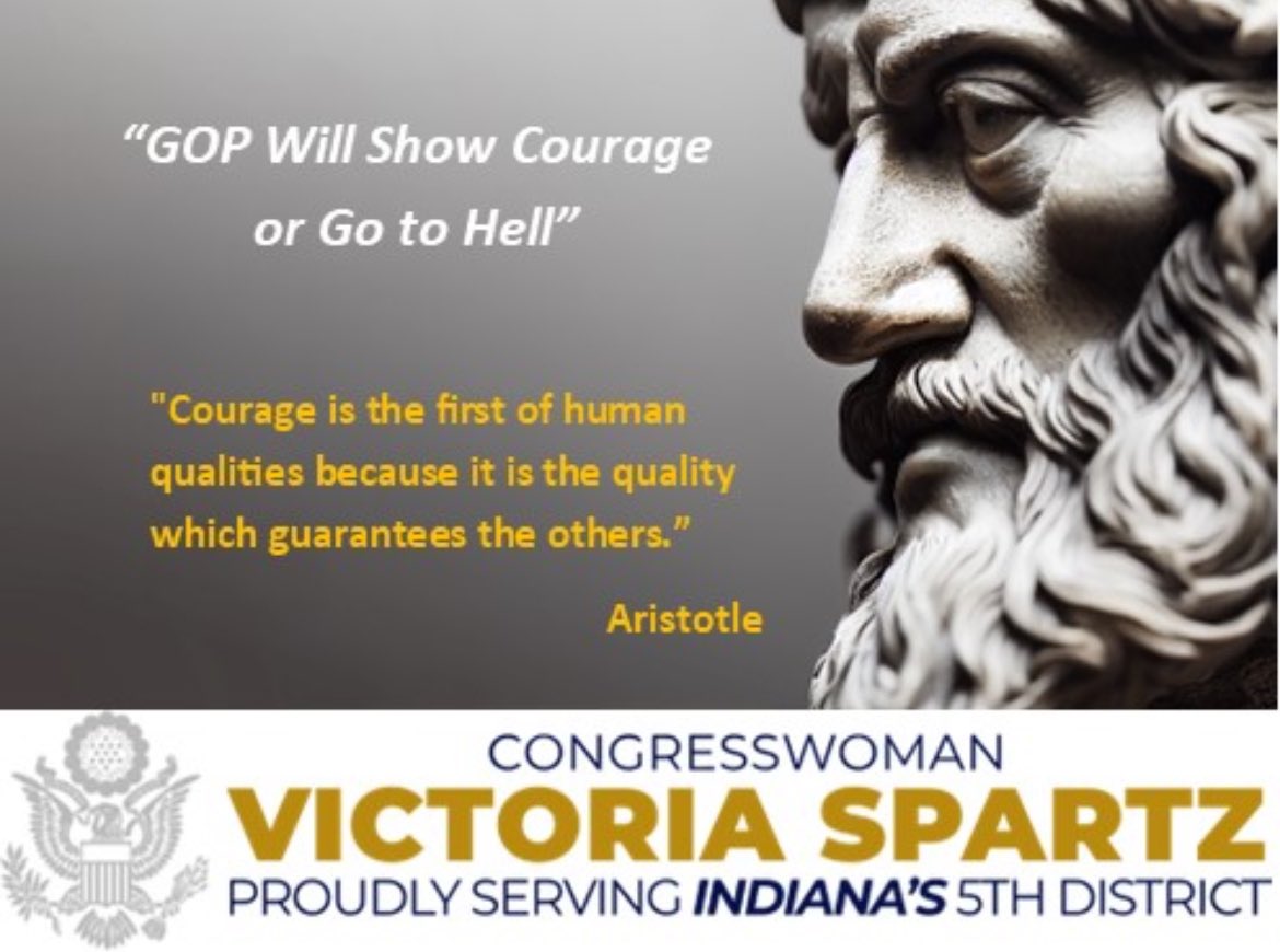 GOP Will Show Courage or Go to Hell

See my full statement below:

spartz.house.gov/media/press-re…