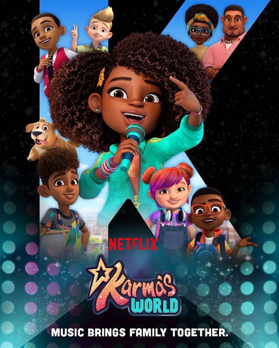 KarmasWorldHQ's tweet image. We need ALL of Karma’s World supporters to LIKE + COMMENT + SHARE this post!!!!
Welcome to #KarmasWorld 💜🎤
-Karma’s World seasons 1 - 4 are currently streaming on @netflix
-Both Karma’s World soundtracks featuring music from the show are available on ALL digital platforms