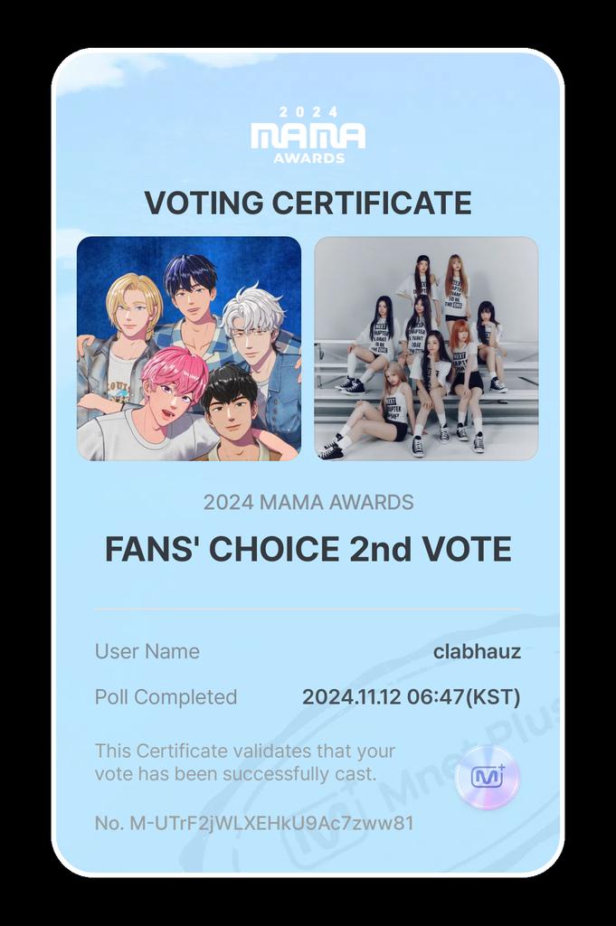 #2024MAMAAWARDS #MnetPlus #FANSCHOICE #PLAVE