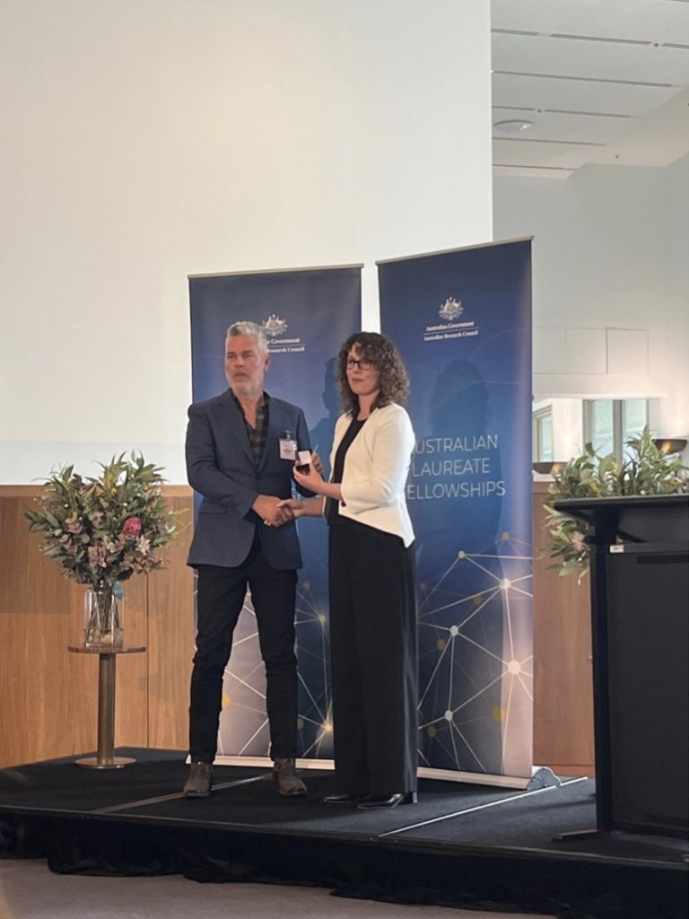 Flinders Criminology (@flinderscrim) on Twitter photo Congratulations to <a href="/FlindersCRIM/">Flinders Criminology</a> Professor Mark Halsey receiving his ARC Industry Laureate pin in Canberra yesterday. A remarkable achievement.
🙌🙌🙌 Congratulations to <a href="/FlindersCRIM/">Flinders Criminology</a> Professor Mark Halsey receiving his ARC Industry Laureate pin in Canberra yesterday. A remarkable achievement.
🙌🙌🙌