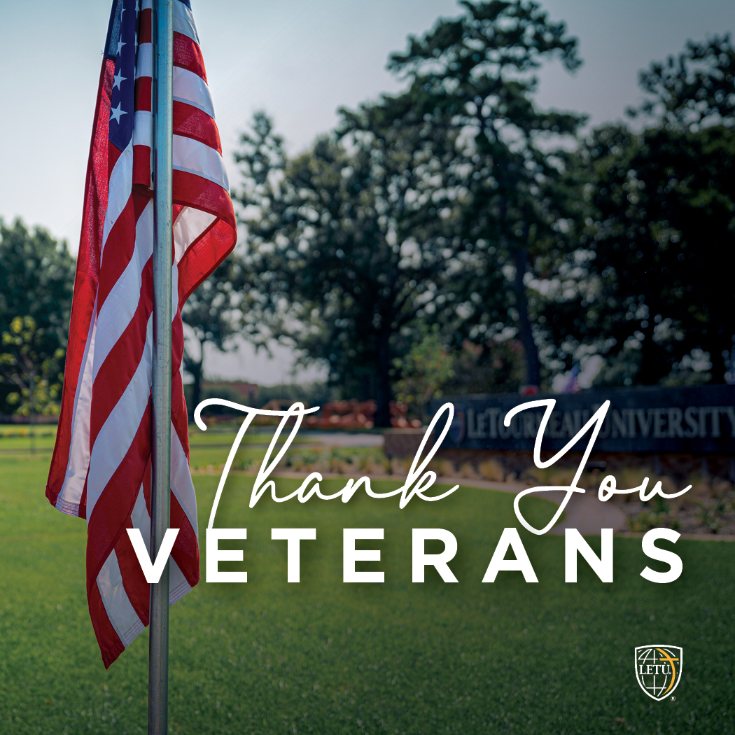 We thank all of our beloved soldiers for their unwavering service for our country and continued freedoms! May we ever, as a university community and a country, hold deep and profound gratitude for the sacrifice of those who serve, past and present.