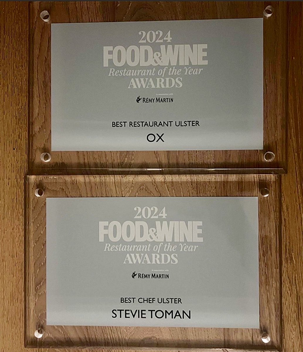 Thank you ⁦<a href="/foodandwineIE/">FOOD&WINE Magazine Ireland</a>⁩ #teamox