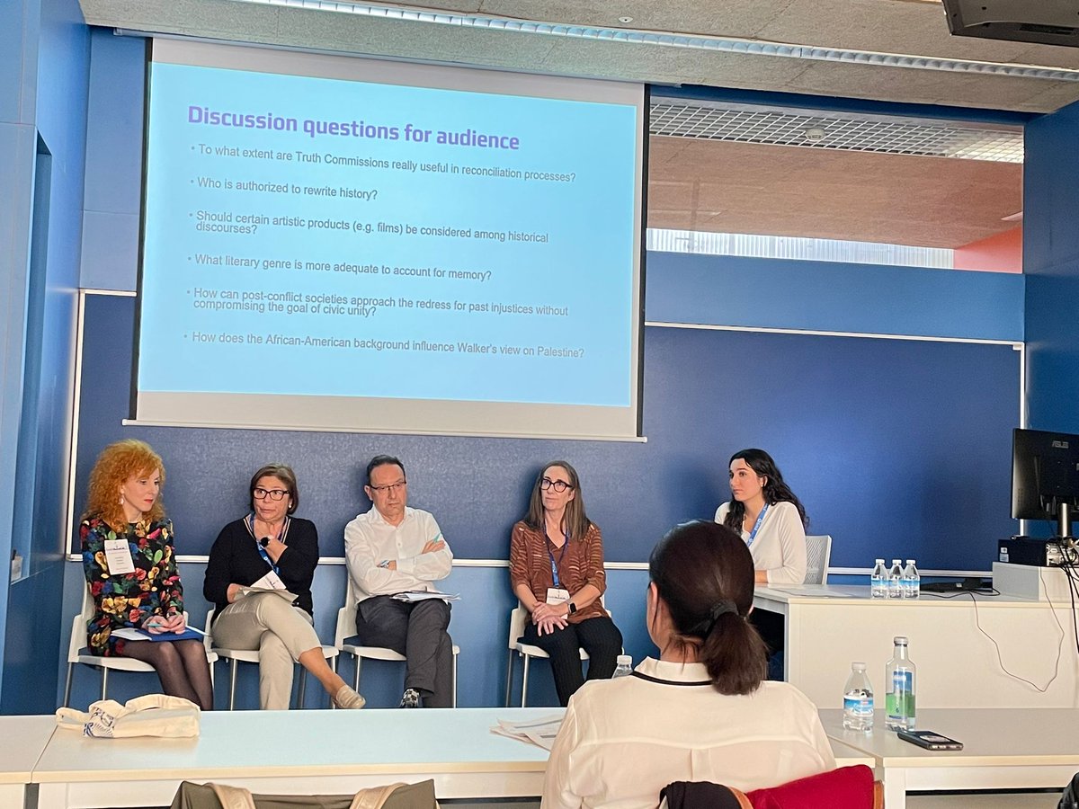 Last week, our colleagues presented selected works in progress from our research project under the title "Mapping Memory, Conflict and Reconciliation in Women's Writing".