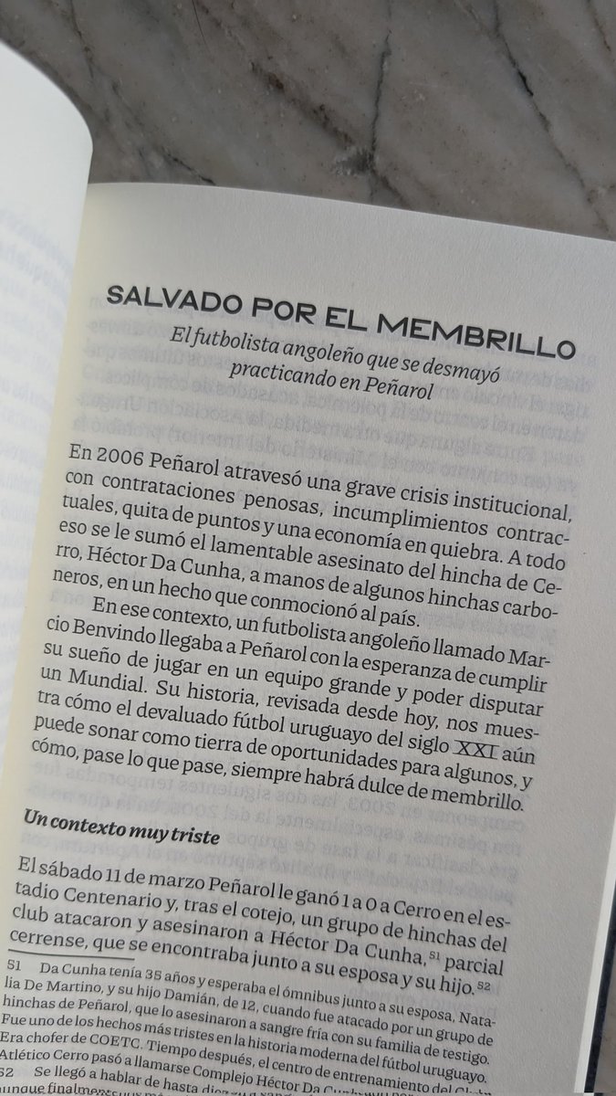 ¿Se acuerdan de esta historia? Adivinen en que libro está desarrollada y con los testimonios del mismísimo Marcio Benvindo.

"Van Basten nunca conoció San José* sigue en librerías y  todavía no fuiste a comprarlo. Mal vos ahí, pero por suerte estás a tiempo.