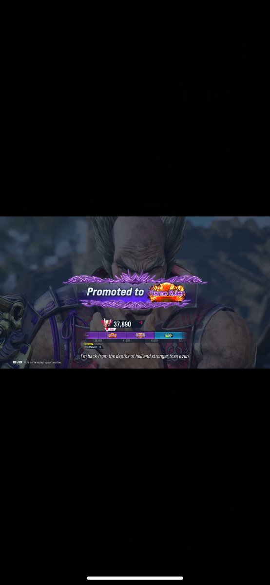 th3_tyrant's tweet photo. Got flame ruler last night then 3 hours before work got to Fujin we pushin #TEKKEN #TEKKEN8 #TEKKEN30th #FGC https://t.co/ML3jYDiWjb
