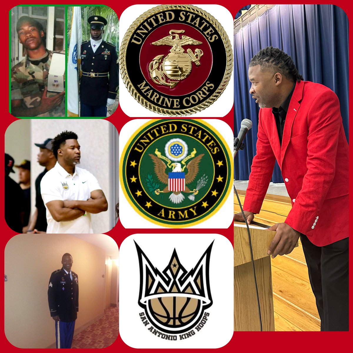 Coach Willie (@coachw40) on Twitter photo My service comes in many ways but it started with military!! It continues with <a href="/sakinghoops/">San Antonio King Hoops</a> a with my job!! Happy Veterans to all of those that raised their right hand an swore to protect the country against all enemies foreign and domestic!! Respect π«‘ #servingthenation My service comes in many ways but it started with military!! It continues with <a href="/sakinghoops/">San Antonio King Hoops</a> a with my job!! Happy Veterans to all of those that raised their right hand an swore to protect the country against all enemies foreign and domestic!! Respect π«‘ #servingthenation