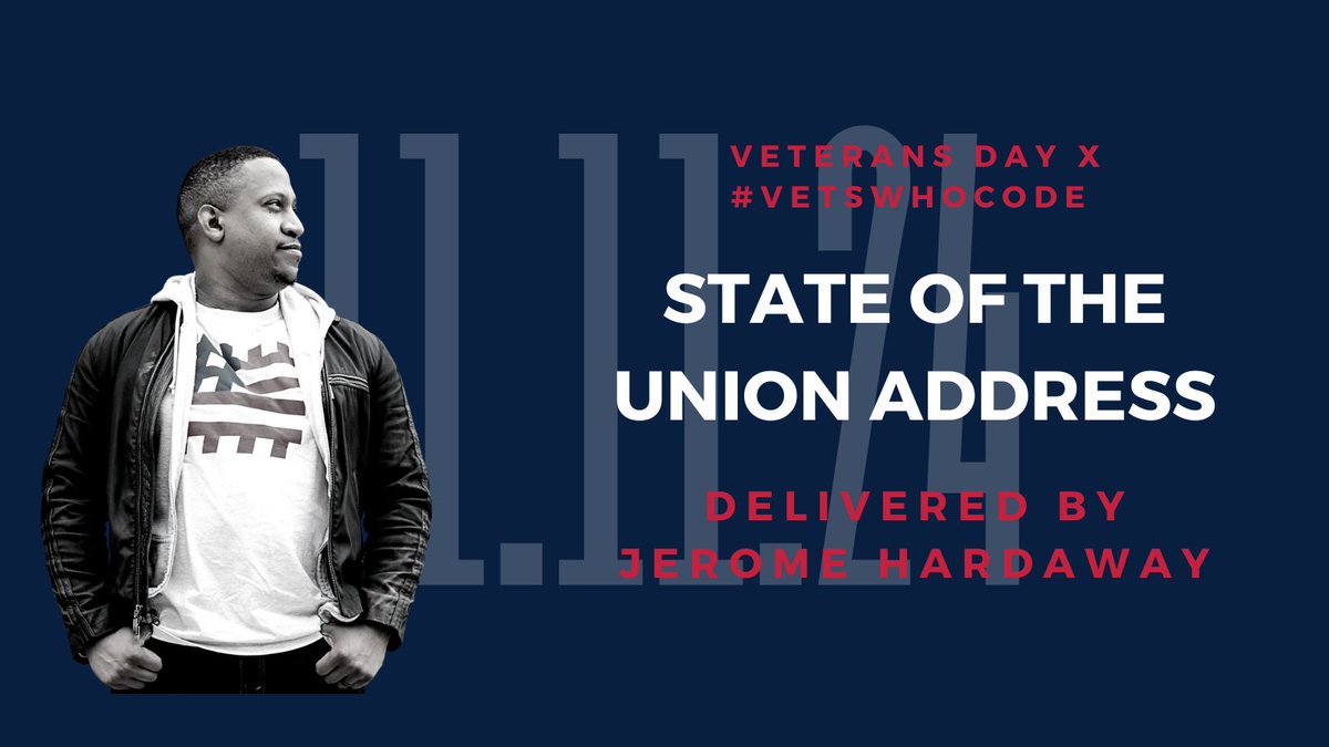 VetsWhoCode's tweet image. 🎖️ Veterans Day Update from #VetsWhoCode: 🎖️
"Today’s junior coders are yesterday’s mid-level engineers." 🧑🏾💻 👩🏾💻
Our training isn’t just about code—it's about resilience, innovation, and creating pathways into tech careers that count.
💻 Big 2025 Announcements:
🚀 New cohort…