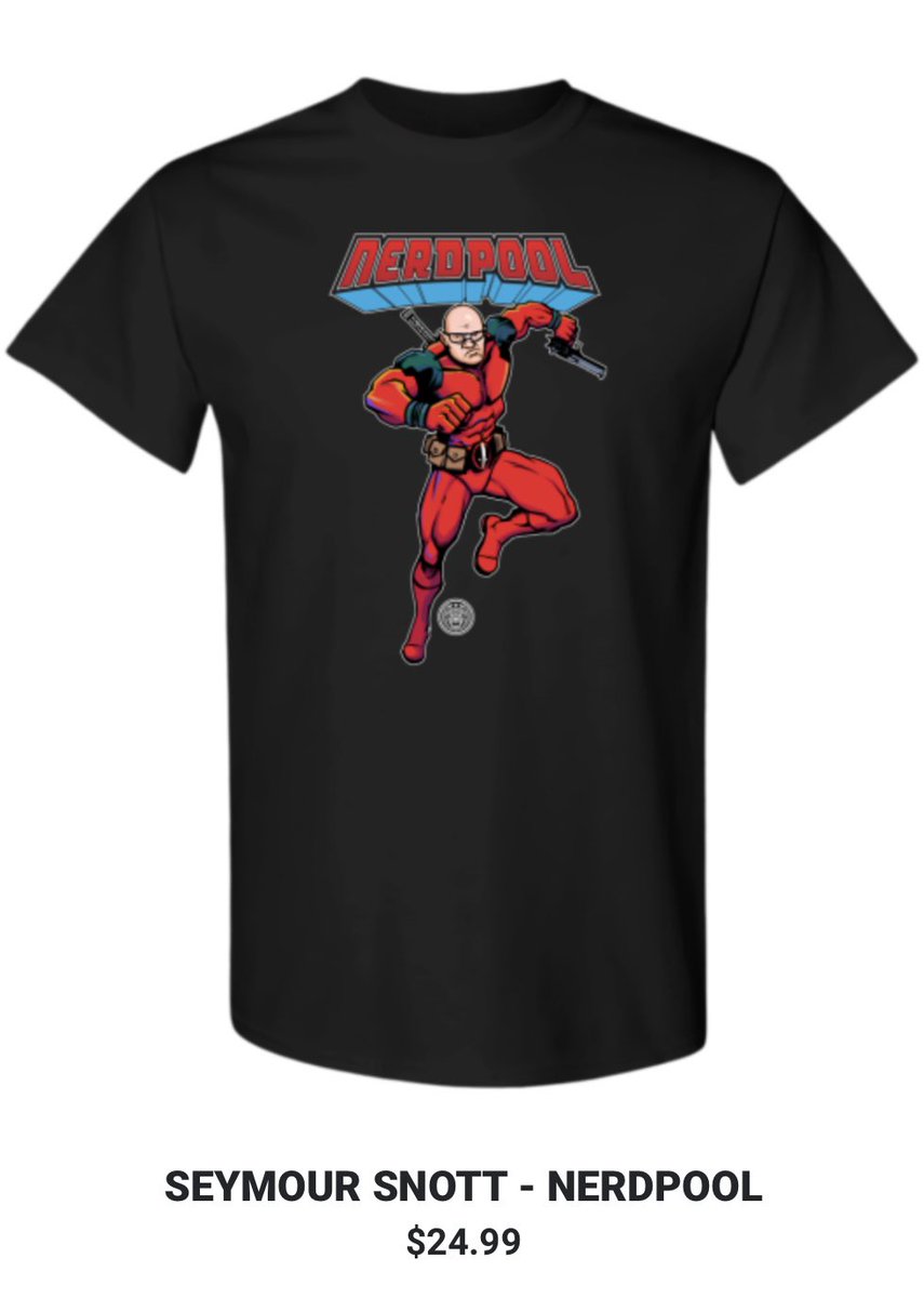 SeymourSnott's tweet photo. Now available at @PWTees NerdPool by @JesseJusticeArt #NerdPool #NerdHerd #CoffeeCorps #artofjessejustice https://t.co/h2yXIFKe1q @JZ_Graham @JDHoop702 @SteveMesa @Larry112066 @ZeusKingDARK @GougePro @alisonfaye @ImThatHoop @tappedoutpod @SignGuyHPW @IndyHandshake π€βοΈ https://t.co/qk4USBxxNq