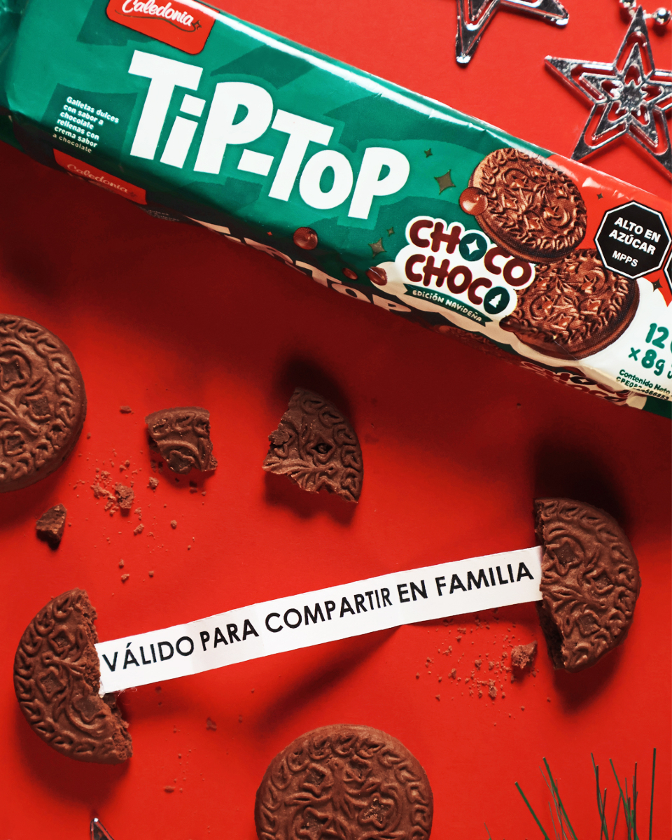 g_caledonia's tweet photo. ¡Prueba las nuevas Tip-Top Choco Choco y disfruta de su delicioso sabor junto a tu familia! 📧🌟
#GalletasCaledonia #Caledonia #TipTop #ChocoChoco https://t.co/a4zb7l9RtZ