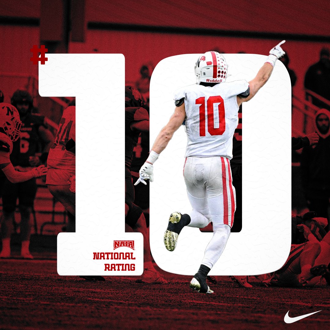 🏈 Back in the Top 10 like we never left!

📰: tinyurl.com/27cy2sce

#RaidersStandOut | <a href="/nwc_fb/">Northwestern College Football</a>