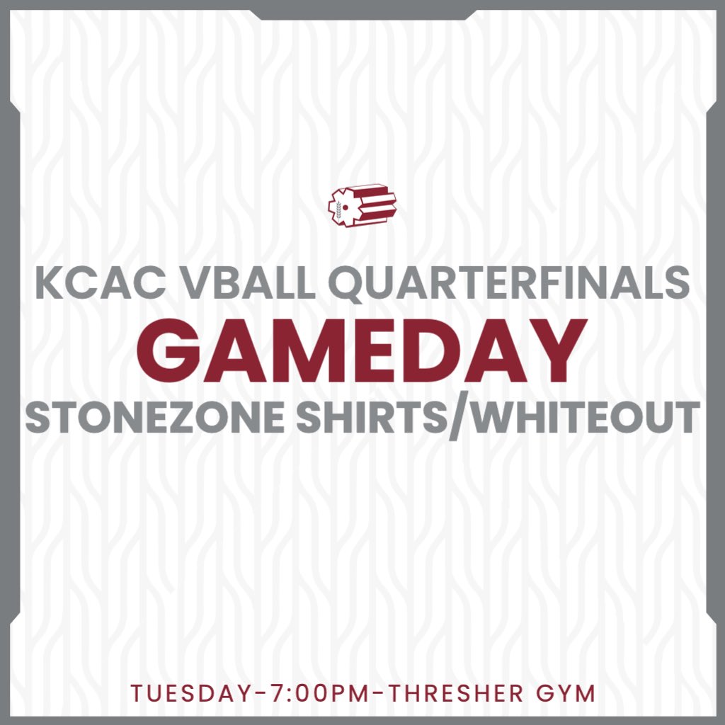 POST SZN ALERT 🚨 
Hosting the first round of the conference tournament!
POP PUT AND GET LOUD⚙️
#rollon #Stonezone