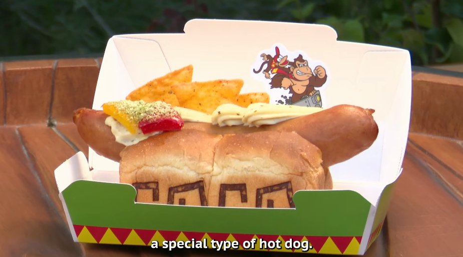 Donkey Kong Country comida