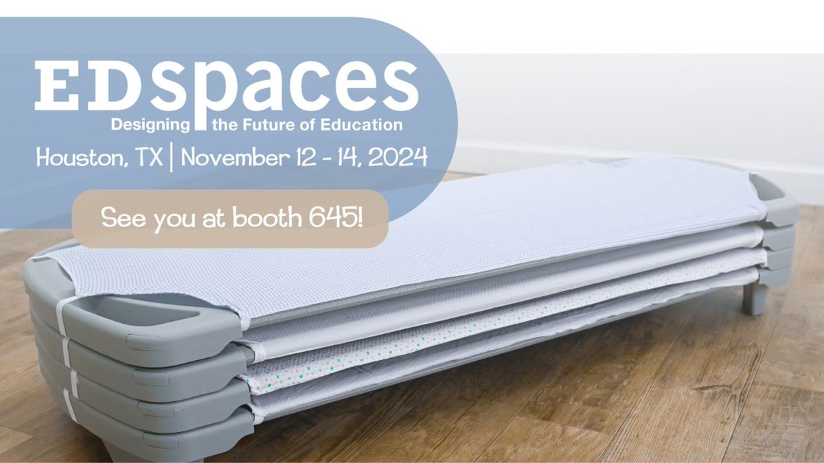 childrensfactry's tweet image. We will be at EdSpaces! Booth 645 to explore our latest products for early childhood, daycare centers, and teachers ✨ Grab an exclusive buggy stress ball

#EDmarket #ClassroomDesign #SchoolDesign #K12Design #ElementaryClassroom #ChildrensFactory #EdSpaces2024

@EDspacesEvent
