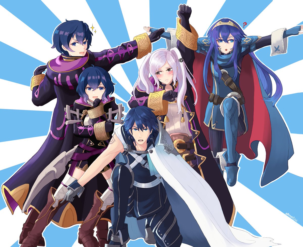 ArayaEjiri's tweet photo. Exalt Force!
Commissioned by @lampreylarry ! Thank you!
#FireEmblemAwakening #Chrobin #ファイアーエムブレム https://t.co/gX7WrUAKYH