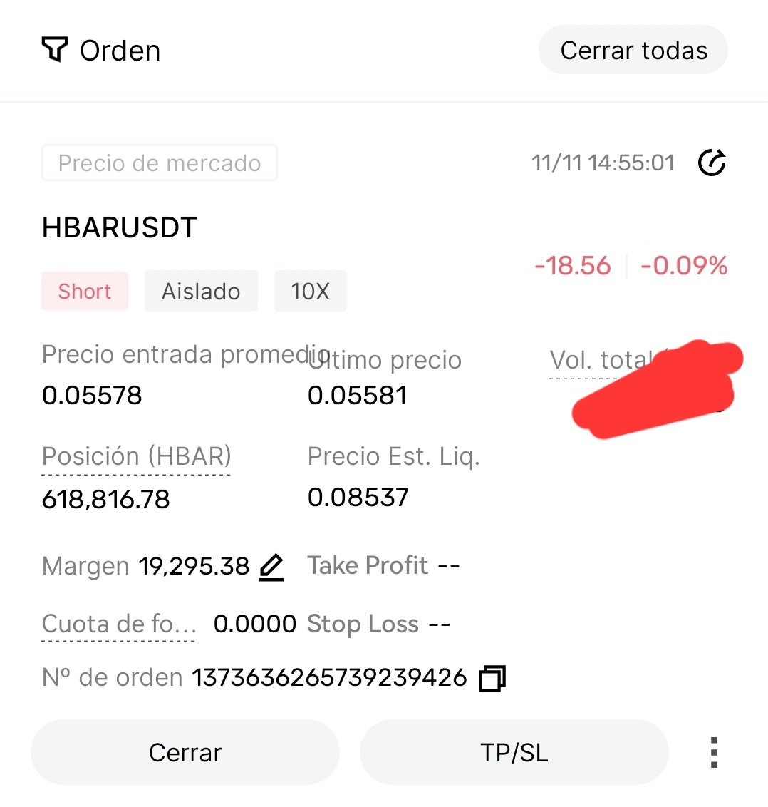 modelo_84's tweet image. I will never buy it, I have put in a giant short $19,000 I know I will break the legs of this SCAM #HBAR