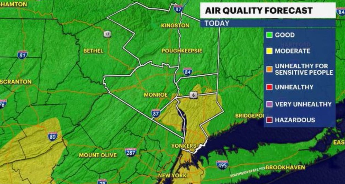 Now the entire #HudsonValley is under the Fire Weather Warning. Gusts could get up to 40 MPH.